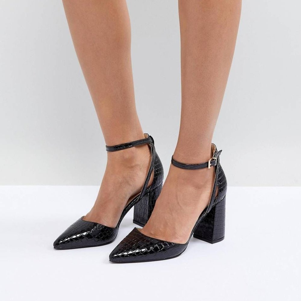 RAID Katy Croc Heel